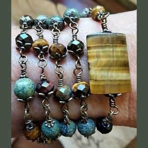 Triple-wrap Bracelet/Necklace